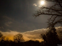 15 02  Balade en raquettes  0010 : Lune, Membres, Myco, Neige, Paysage, Raquettes