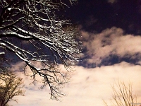 15 02  Balade en raquettes  0011 : Lune, Membres, Myco, Neige, Paysage, Raquettes